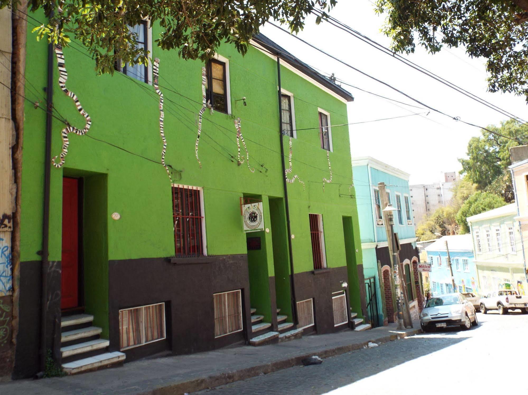 Hostal Casa Verde Limon Valparaíso Exteriér fotografie